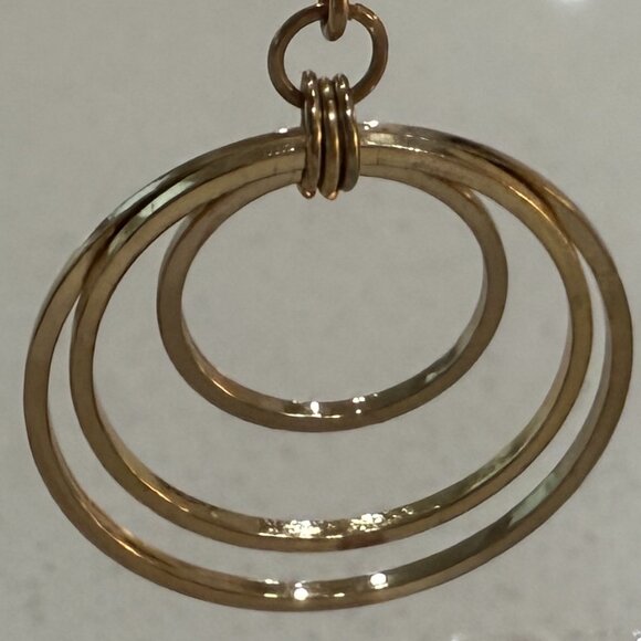 Lever Back Bead and Hoop Earrings - Picture 3 of 4